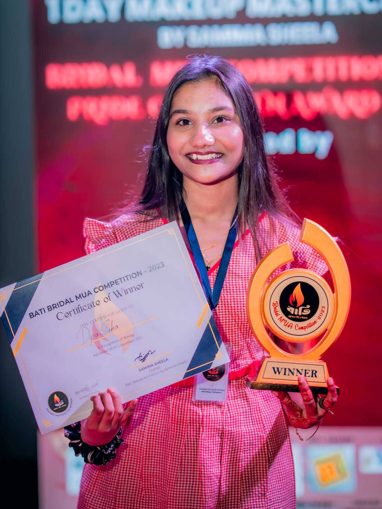 BATI Bridal MUA Competition-2023 (Winner)